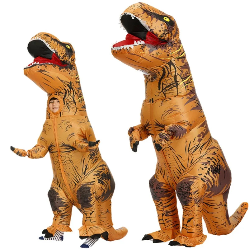 Inflatable Dinosaur Costume Adult - Erwachsene Kinder Anime Dinosaurier Kostüme Purim