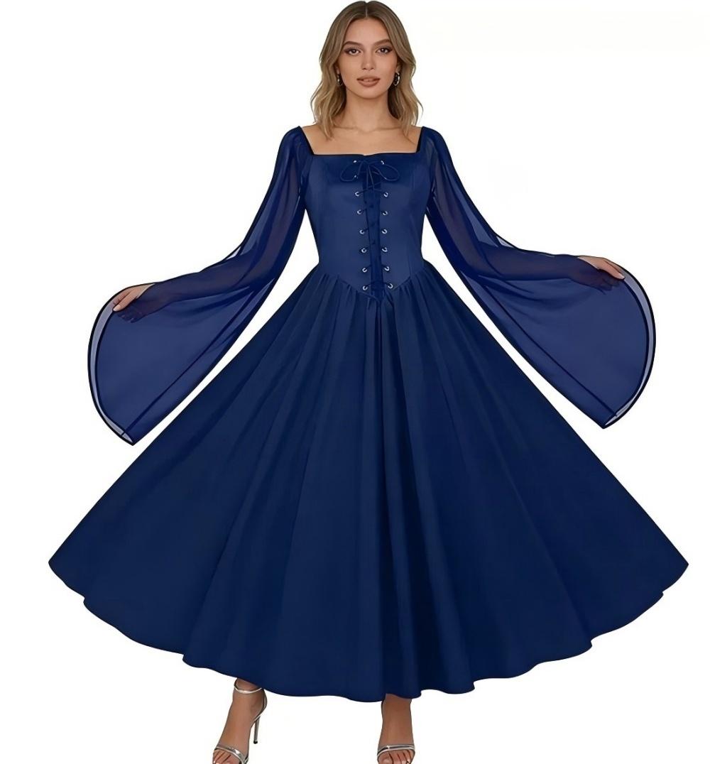 Medieval Renaissance Dress Women - 2026 Neuerscheinung Auf Lager Renaissance-Kostüm Damen-Piratenkleid