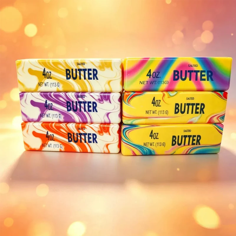 Prank Toys - Hawaii Rhyolite Farben Butter-Stick Squishy Fidget