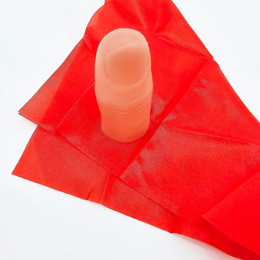 Thumb Tip Magic Trick Set - Schal-Vanish Magic Thumb Tip Finger Sleeve