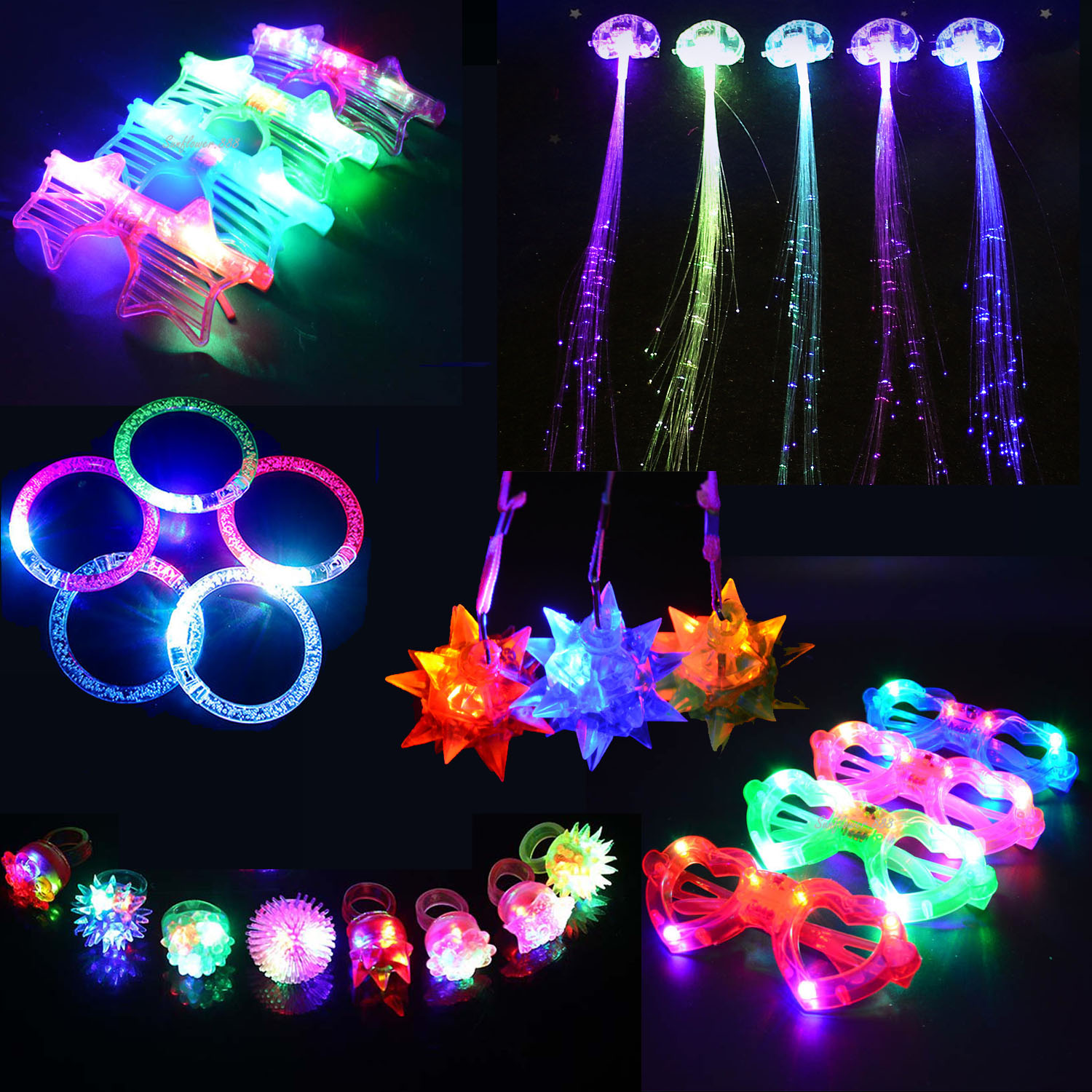 Glow In The Dark Party Glasses - 29 stücke Licht glühen Party bevorzugen