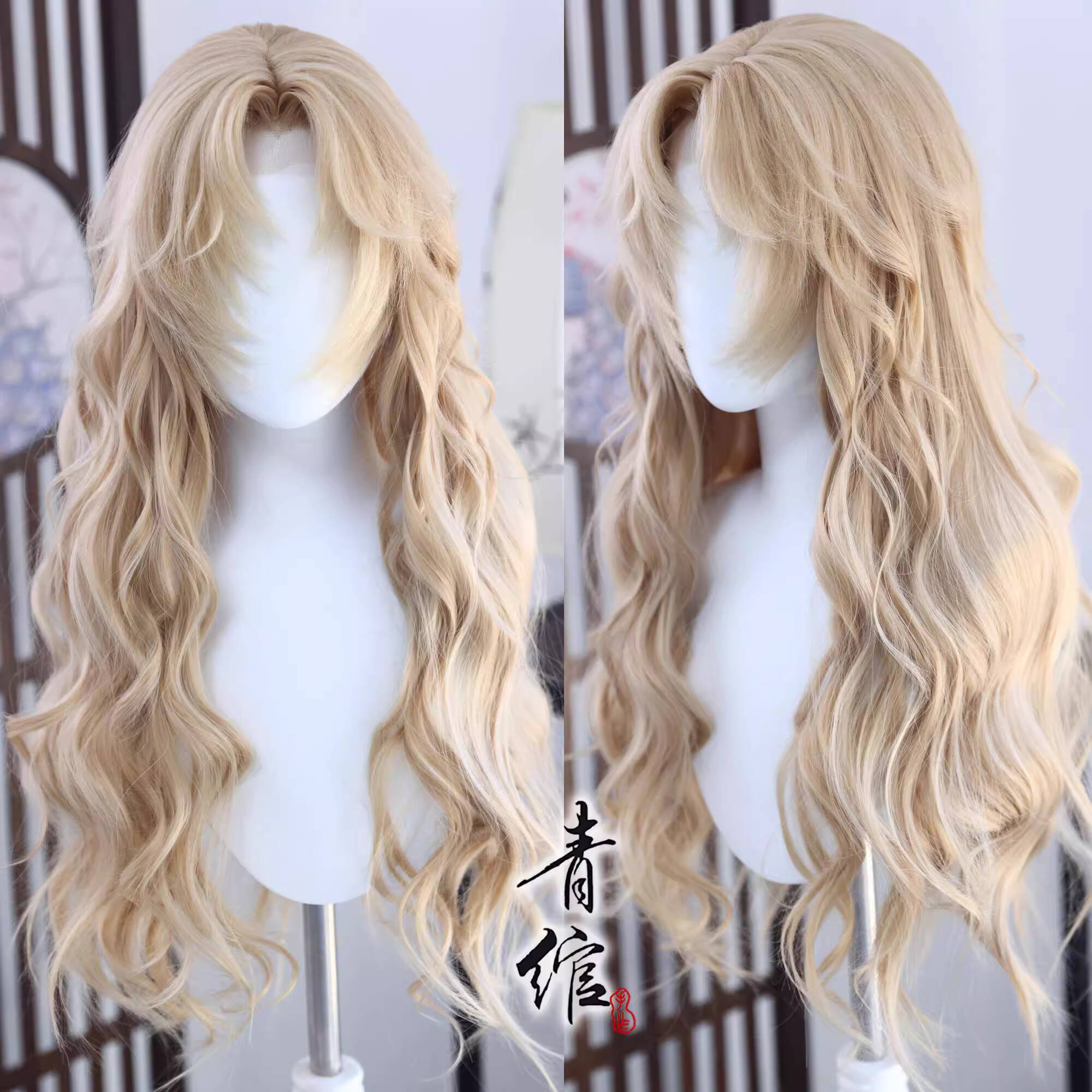 Anime Cosplay Wig Heat Resistant - Vermouth Berumotto Styled Perücke Cosplay Kudou
