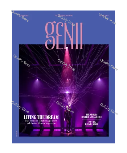 Magic Tricks - Genii Oktober 2025 Zaubertricks (Sofortiger Download)