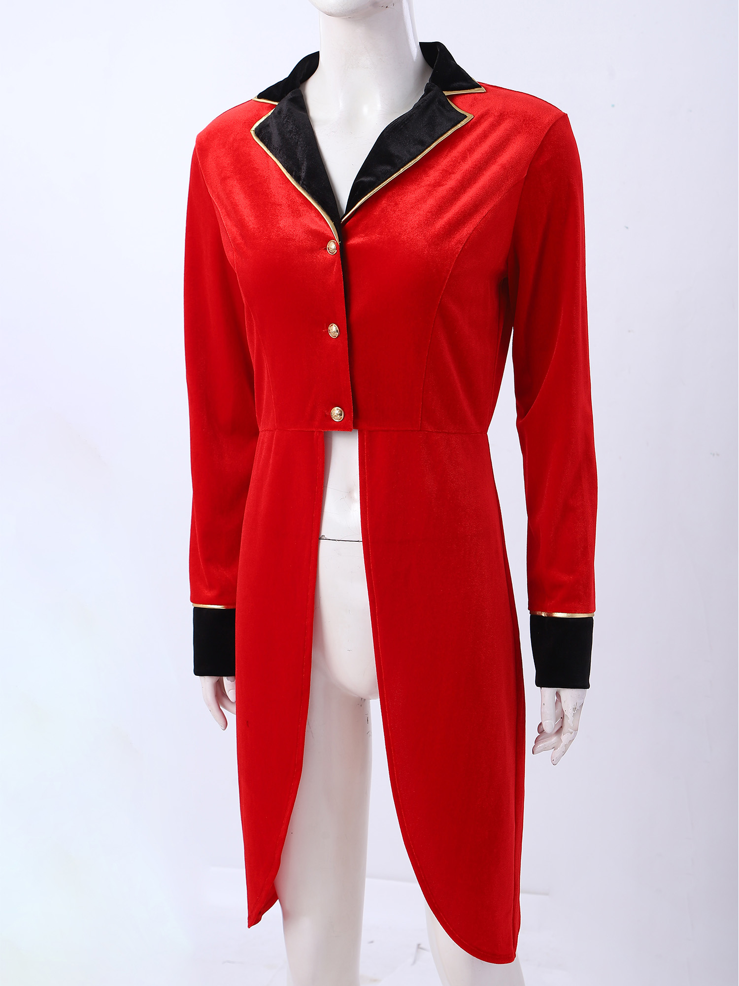 Costumes - Damen Zirkusdirektor-Jacke Frack Showman-Kostüm Halloween Karneval