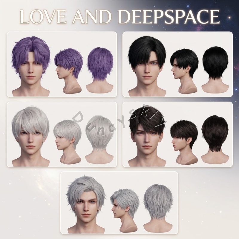 Anime Cosplay Wig Heat Resistant - Love And Deepspace Cosplay-Perücke ​ ​