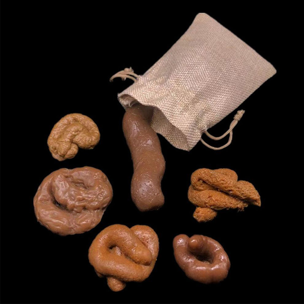 6 Teile/satz Poop Streich Spie – Fake Poop Gag Gift Bewertung und Preis