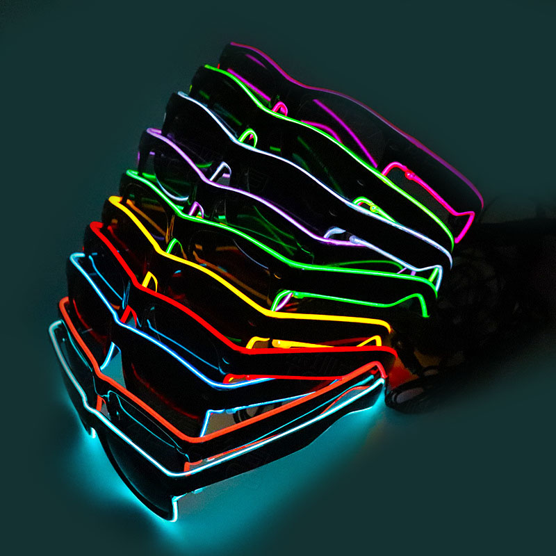 NEUE Led-Brille Lichter Rave P – Glow In The Dark Party Glasses Bewertung und Preis