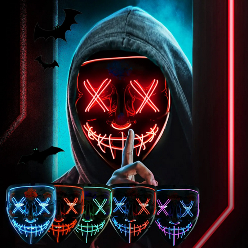 Halloween Gruselige Vendetta-M – Led Purge Mask Halloween Bewertung und Preis