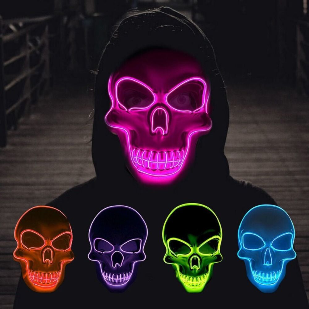 Modische Horror-Halloween-Tote – Led Purge Mask Halloween Bewertung und Preis