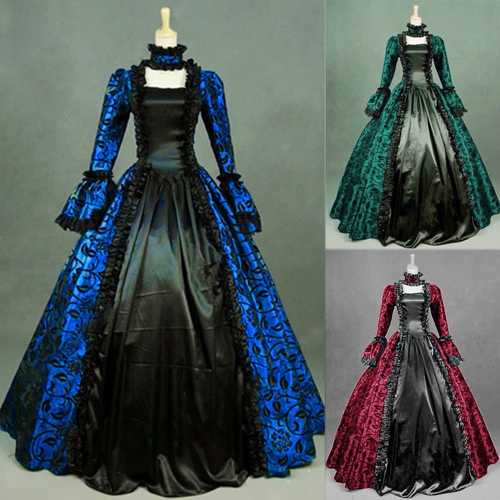 Frauen Vintage Exquisite Kleid – Medieval Renaissance Dress Women Bewertung und Preis