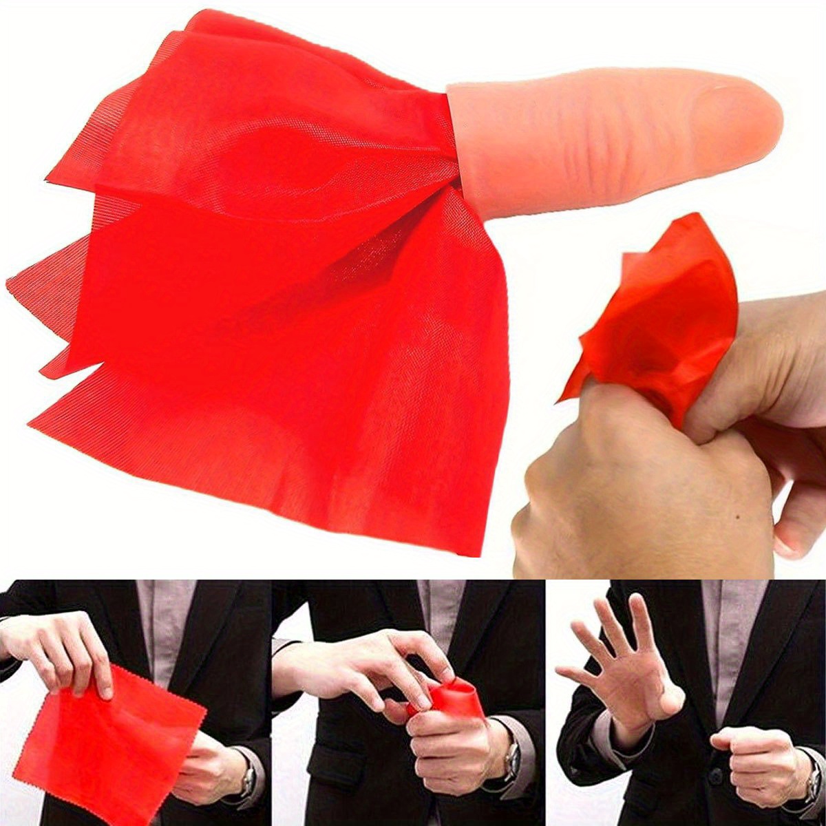 1set Schal-Vanish Magic Thumb  – Thumb Tip Magic Trick Set Bewertung und Preis