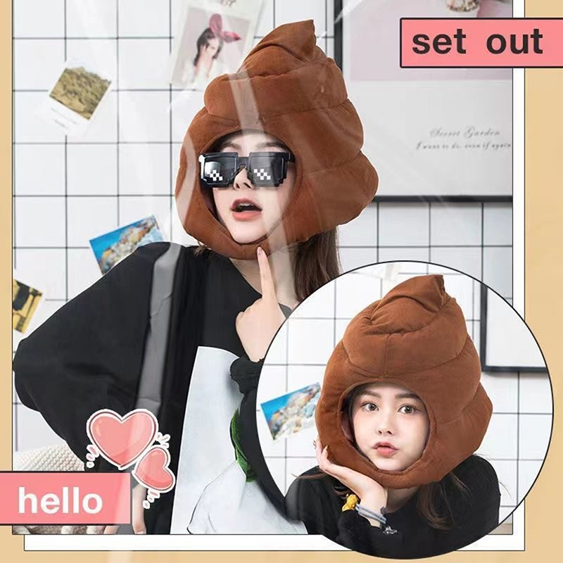 Kreativer, niedlicher Plüschhu – Fake Poop Gag Gift Bewertung und Preis