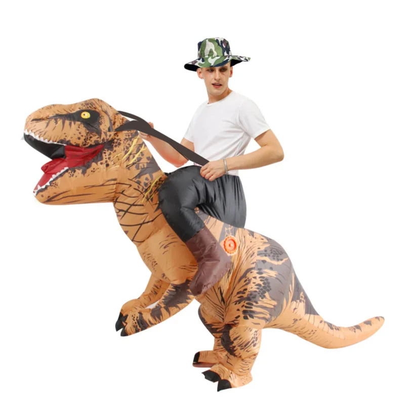 T-aufblasbares Dinosaurier-Kos – Inflatable Dinosaur Costume Adult Bewertung und Preis