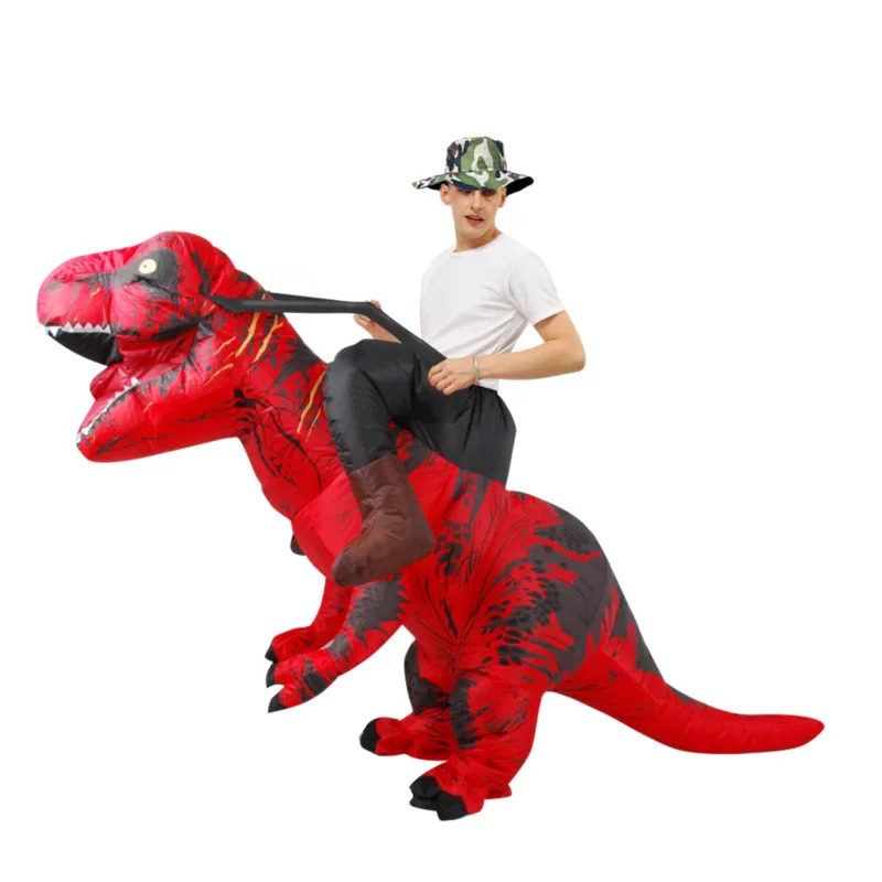 T-aufblasbares Dinosaurier-Kos – Inflatable Dinosaur Costume Adult Bewertung und Preis