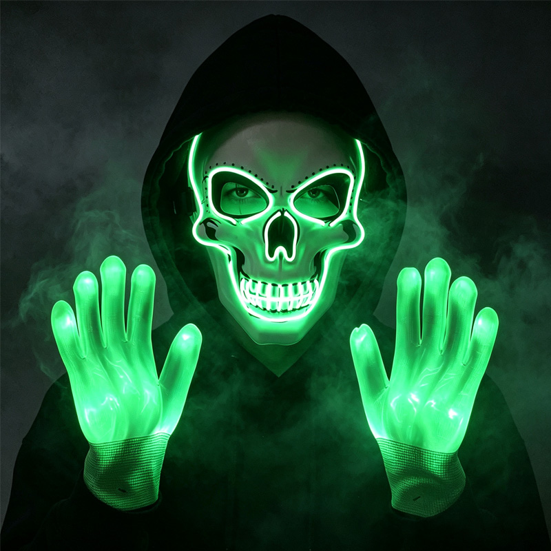 LED-Schädelmaske, leuchtende H – Led Purge Mask Halloween Bewertung und Preis