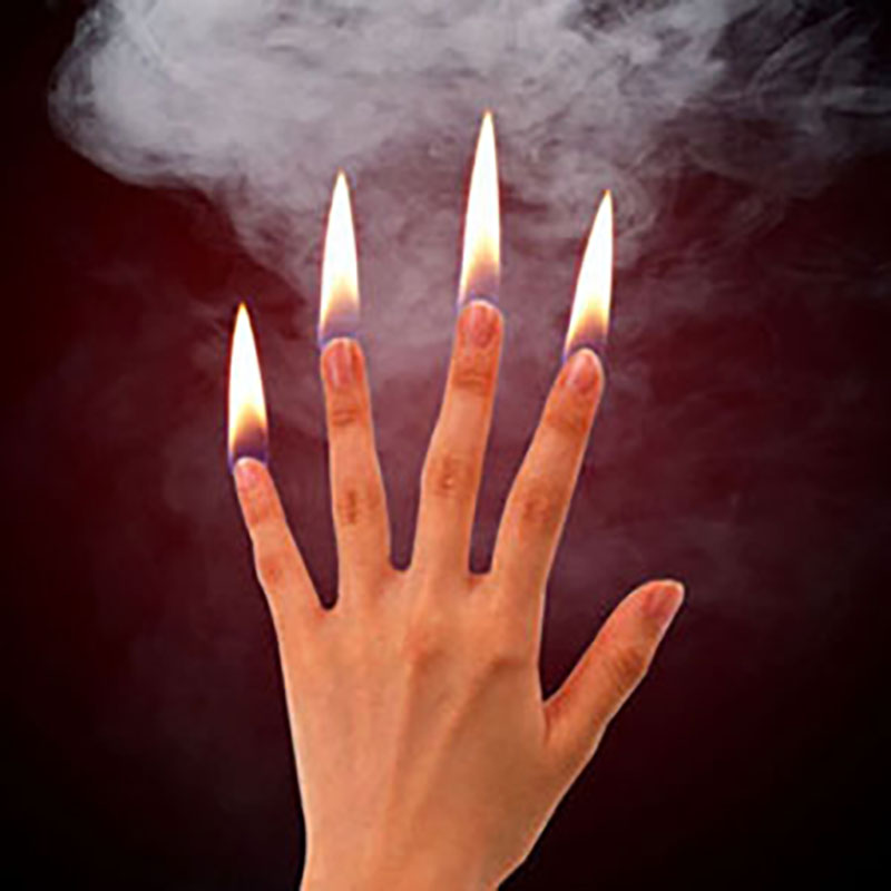 4-teiliges Set Finger-Feuer-Za – Thumb Tip Magic Trick Set Bewertung und Preis